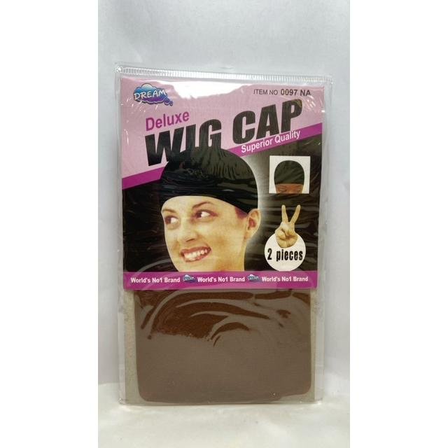 Wig Cap Deluxe 2 Piece Castanho